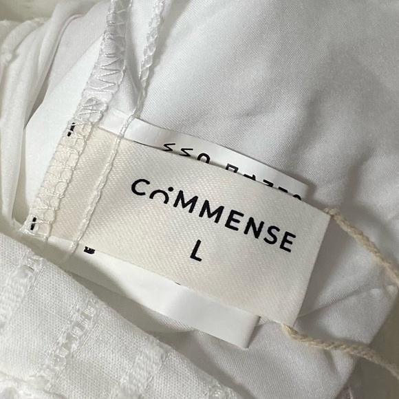 Commense White Strappy Maxi Dress NWT size L - Picture 6 of 8